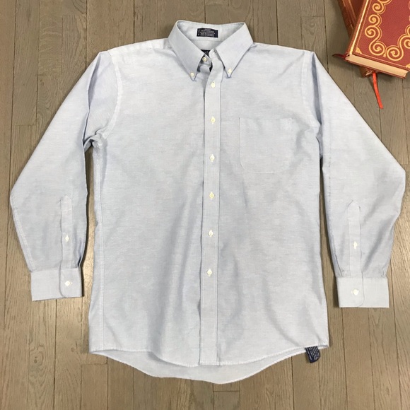 Stafford Other - Stafford Blue Oxford Long Sleeve Button Down Shirt